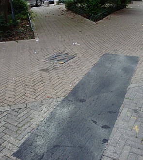  Stop dall'alto  alla ciclabile sperimentale