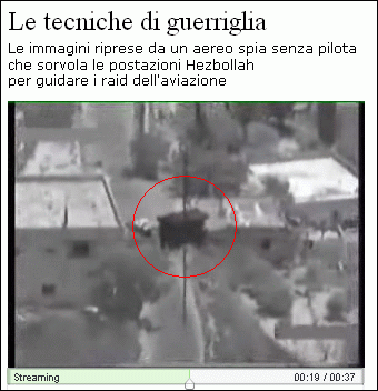 lanciamissili tra edifici d'abitazione