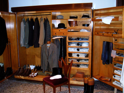 Gabriele D'Annunzio - il guardaroba