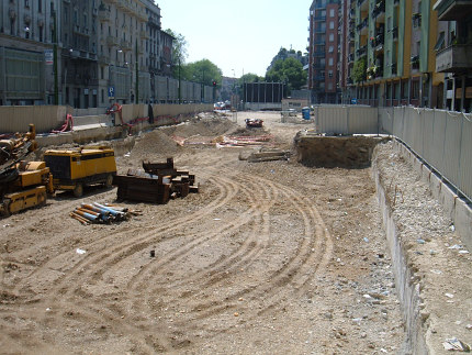 il cantiere del ritrovamento il cantiere del ritrovamento