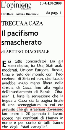 L'opinione 20-1-09